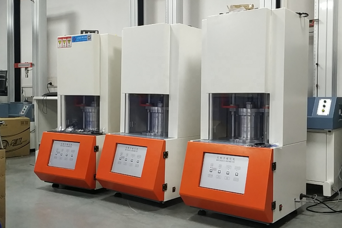 No Rotor Rubber Moving Die Rheometer-5