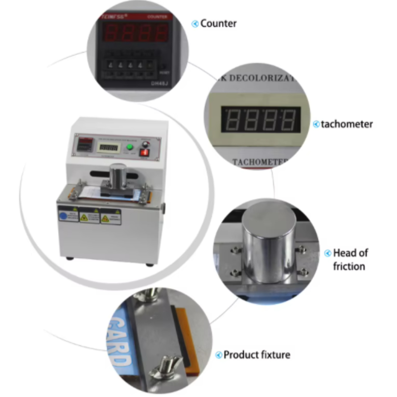 UP-1000 Digital Ink Rub Resistance Tester for Printing and Packaging (2)