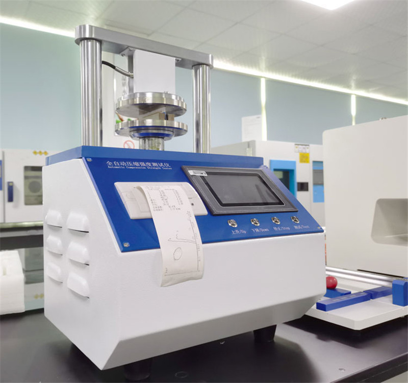 מכונת בדיקת דחיסה אוטומטית UP-6000, בודק ריסוק נייר RCT ECT, בודק ריסוק קצה טבעת עבור צינור נייר-01 ( ( (1)