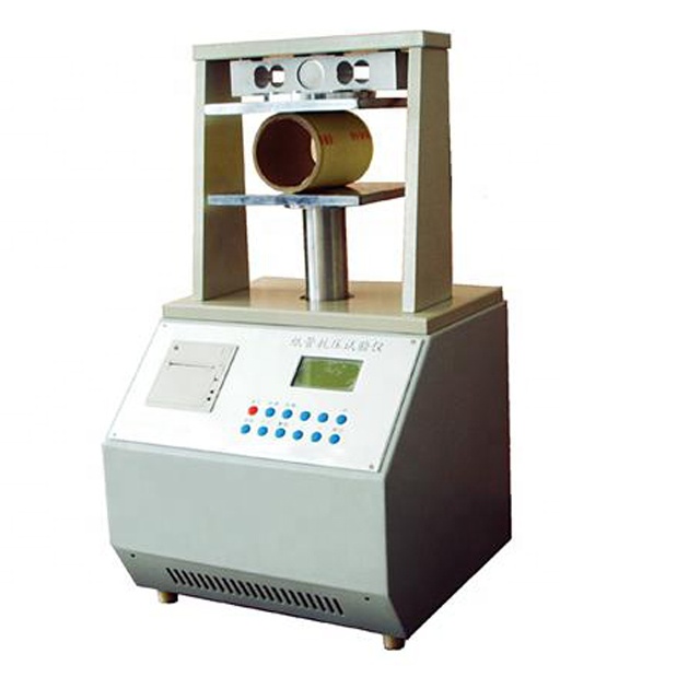 UP-6034 Macchina per test di resistenza allo schiacciamento del tubo di carta, tester di resistenza alla compressione del tubo di carta